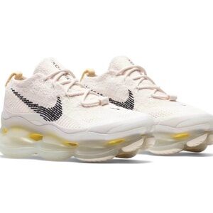 NEW WOMENS NIKE AIR MAX SCORPION FLYKNIT LEMON WASH SHOES DJ4702-001 SIZE 7.5